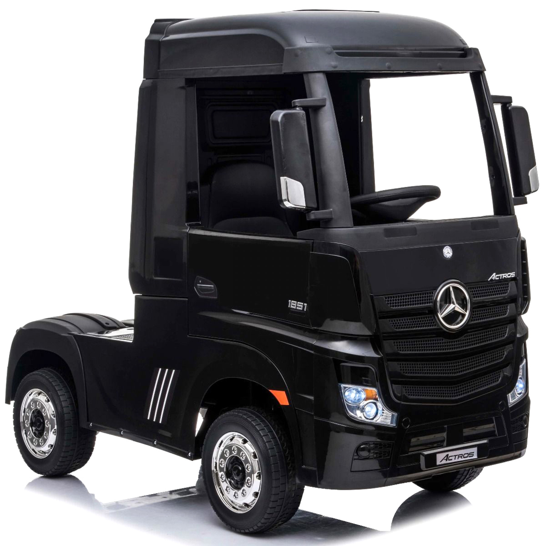 Xtreme 24V 4WD Licensed Mercedes Benz Ride on Electric Lorry Truck Painted Black