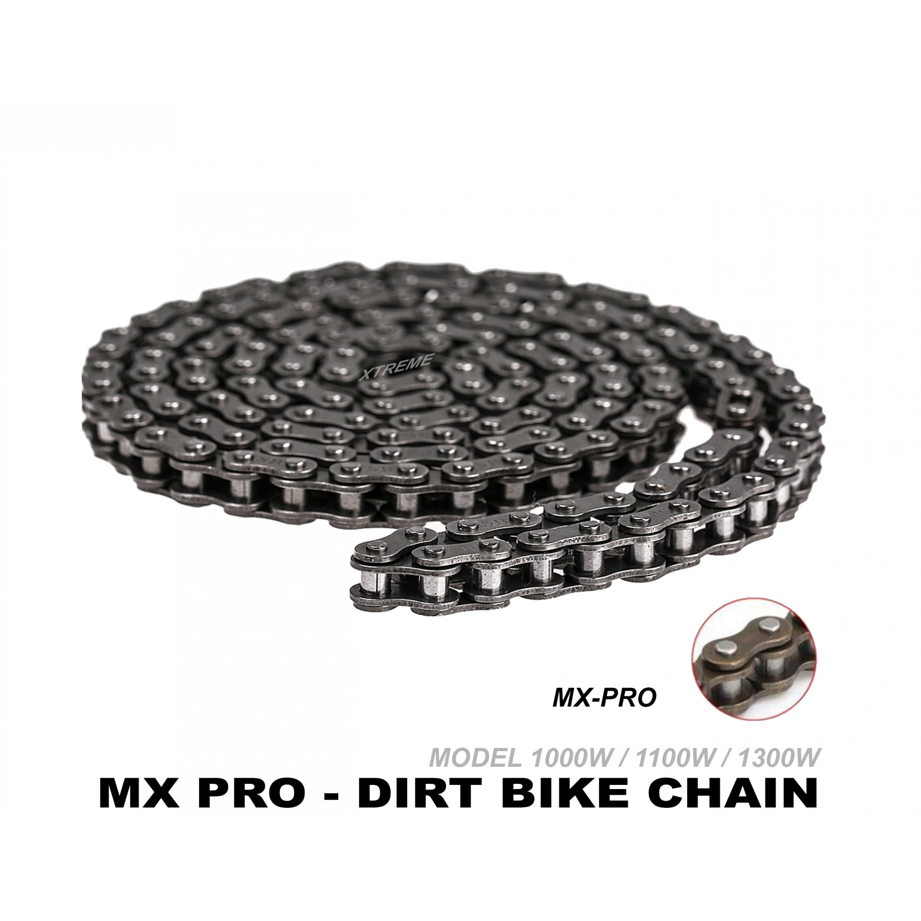 XTREME ELECTRIC XTM MX-PRO 48V REPLACEMENT CHAIN 219H-116 LINKS