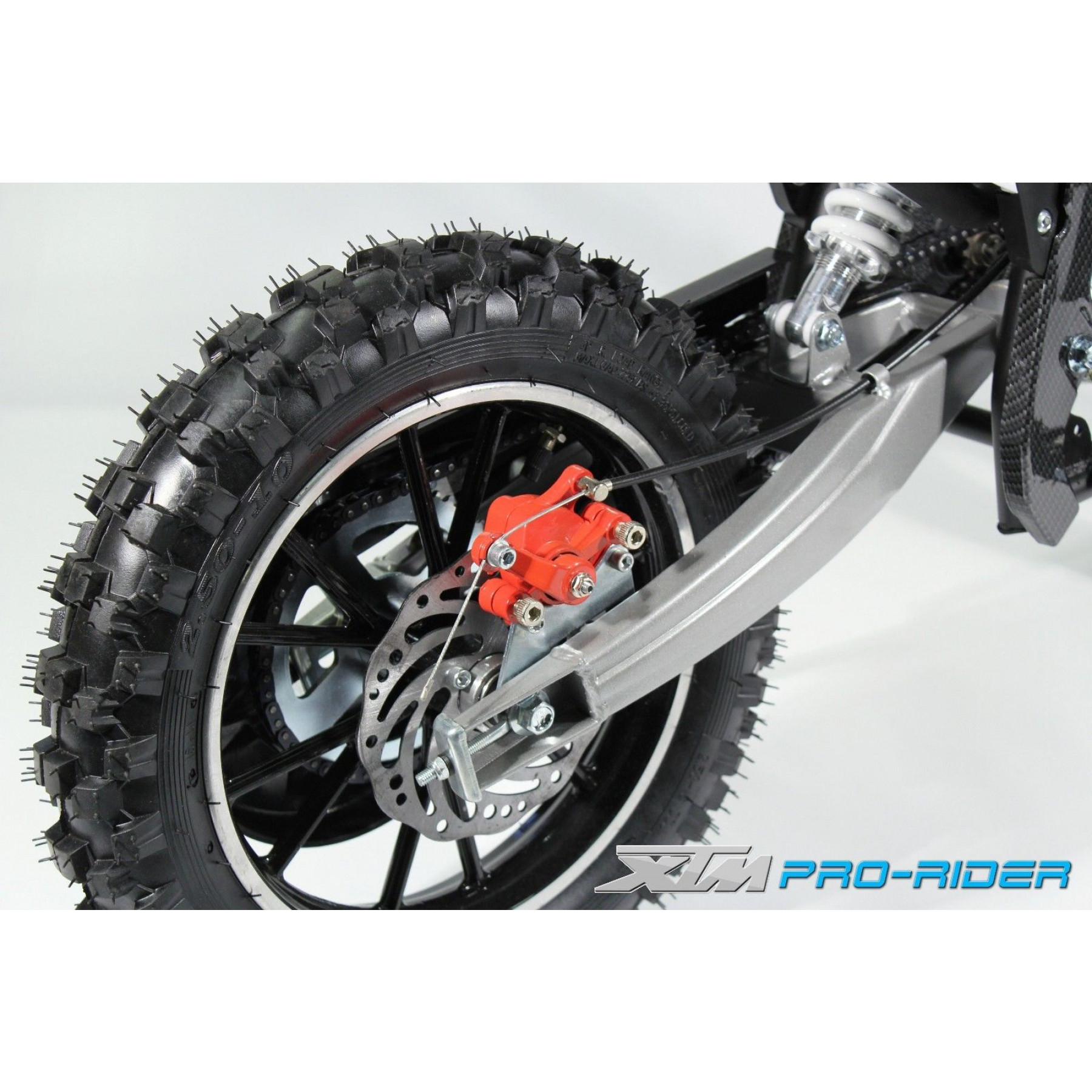 MINI DIRT BIKE / XTM / PRO-RIDER / CRX MOTOR BIKE / MOTOCROSS COMPLETE REAR WHEEL