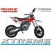 MINI DIRT MOTOR BIKE XTREME XTM FULL PLASTICS KIT + FREE RED STICKERS KIT SET