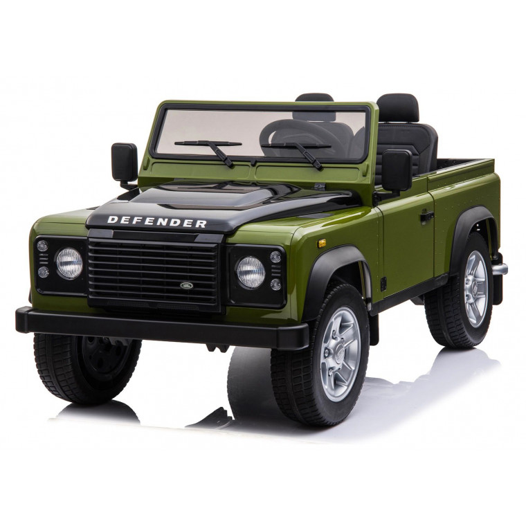 Xtreme 24V 4WD Licensed Land Rover Defender Ride on Electric Jeep Army Green