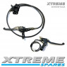 XTM RACING QUAD BIKE COMPLETE FRONT AND REAR HYDRAULIC BRAKE CALIPER SYSTEM SET