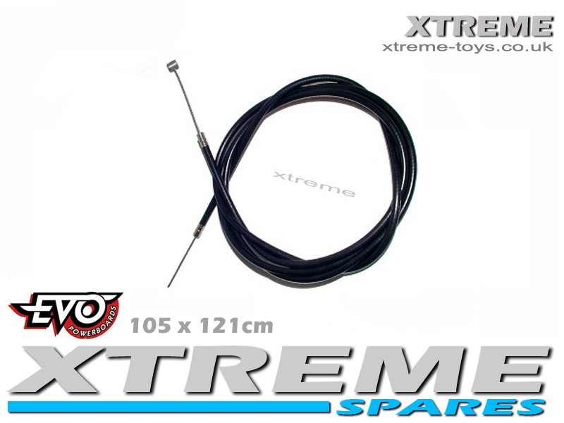 EVO PETROL SCOOTER 105x121 FRONT/ REAR BRAKE CABLE / GO PED / MOTORBOARD