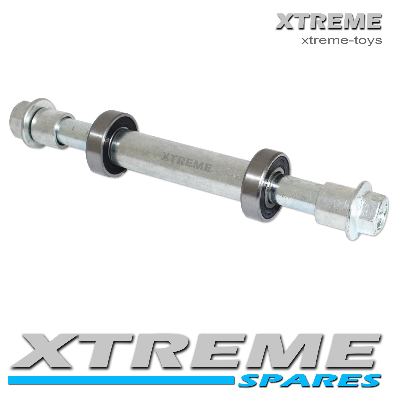 MINI DIRT BIKE 170MM FRONT AXLE SPINDLE WITH SPACERS AND BEARINGS