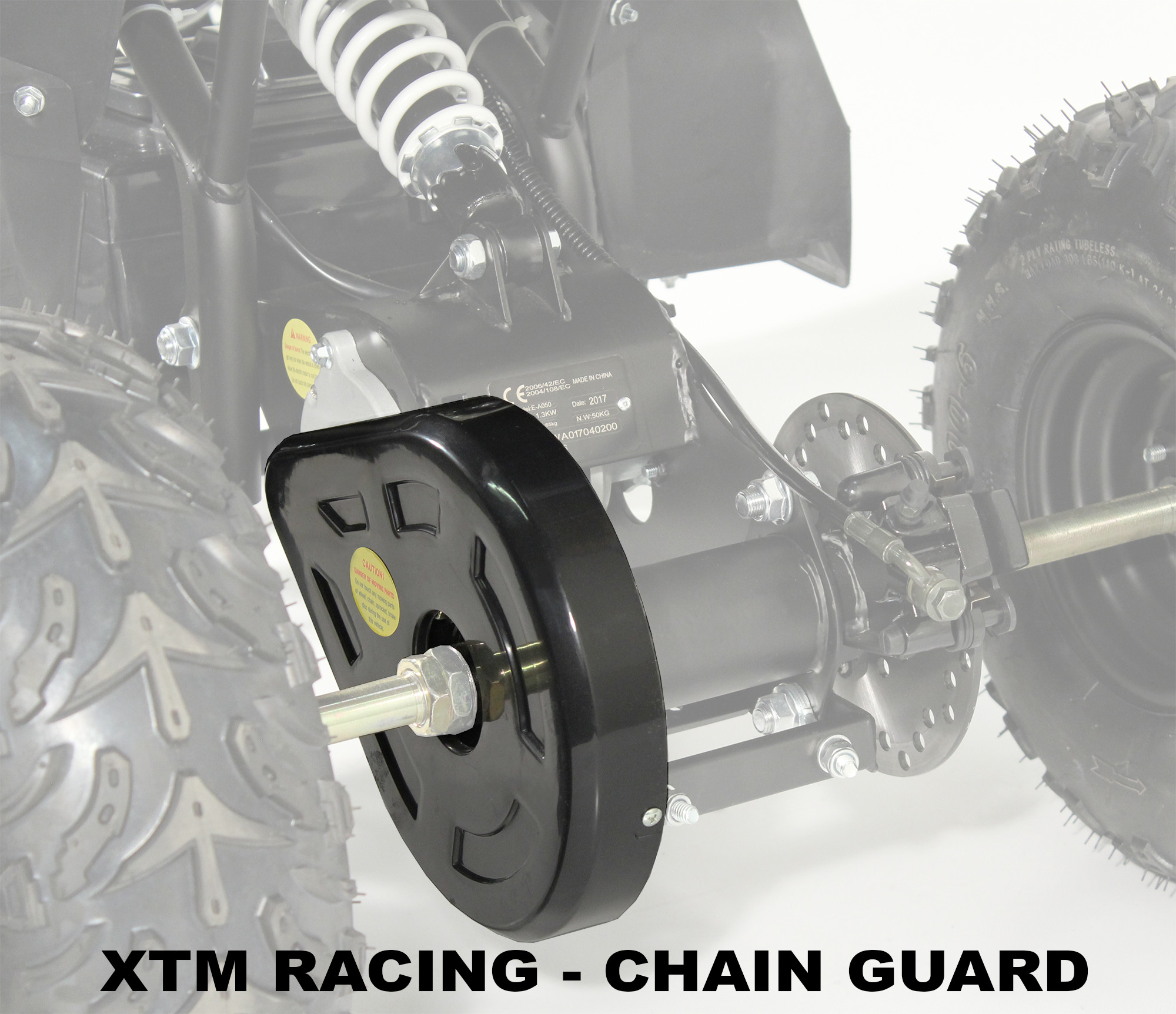 XTM RACING QUAD COMPLETE CHAIN GUARD