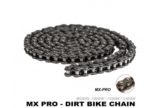 XTREME ELECTRIC XTM MX-PRO 36V REPLACEMENT 6MM CHAIN 219-116 LINKS
