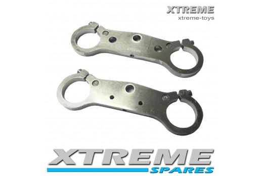 MINI MOTO/ DIRT BIKE TOP AND BOTTOM FORK YOKES FORK CLAMPS FRONT SUSPENSION BRACKETS 800w