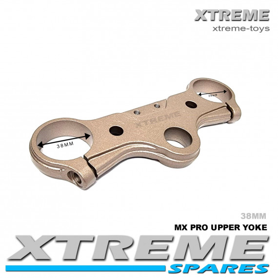 XTREME ELECTRIC XTM MX-PRO REPLACEMENT 38MM UPPER YOKE