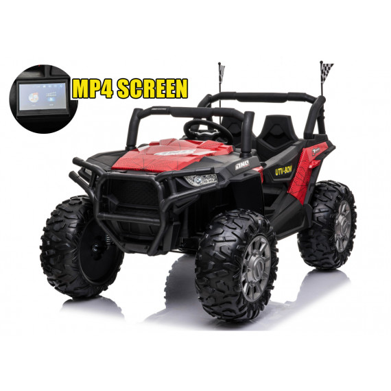 Xtreme BIG 24v Ride on Buggy Off Road UTV Jeep Painted Spider Red
