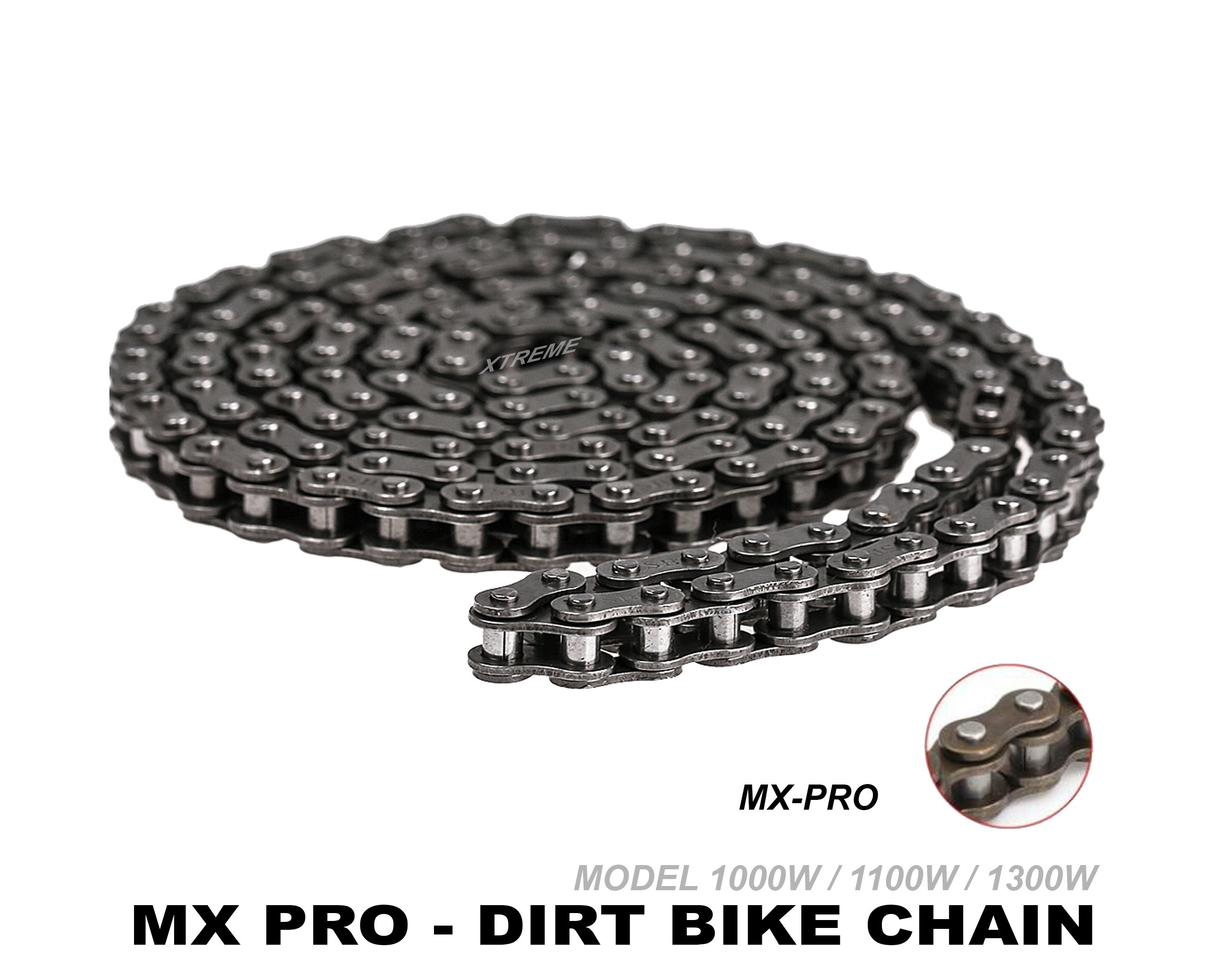 XTREME ELECTRIC XTM MX-PRO 48V REPLACEMENT CHAIN 219H-116 LINKS