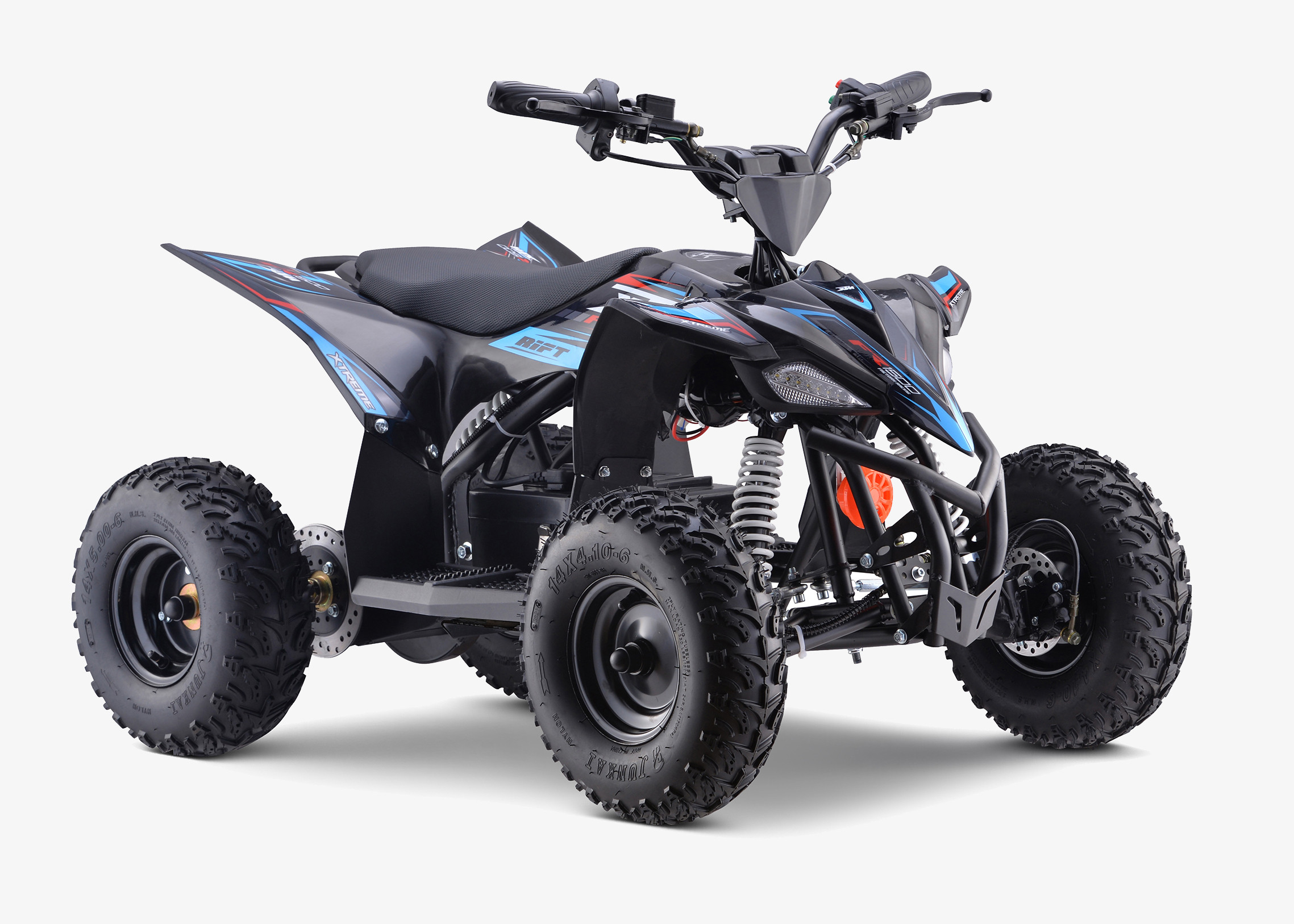 XTM RIFT FR1500 48V 1500W LITHIUM YOUTH ATV QUAD BIKE BLUE