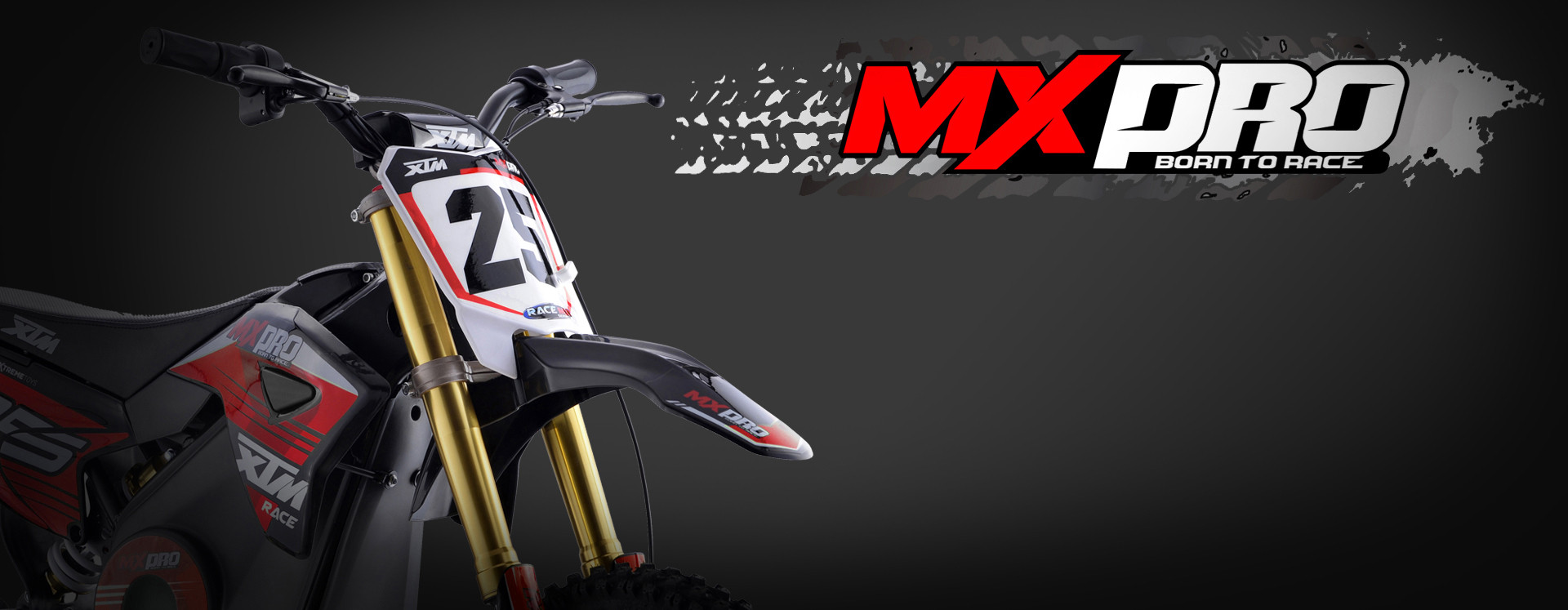 XTM MX-PRO 48V 1300W BIG WHEEL 14/12 LITHIUM DIRT BIKE RED